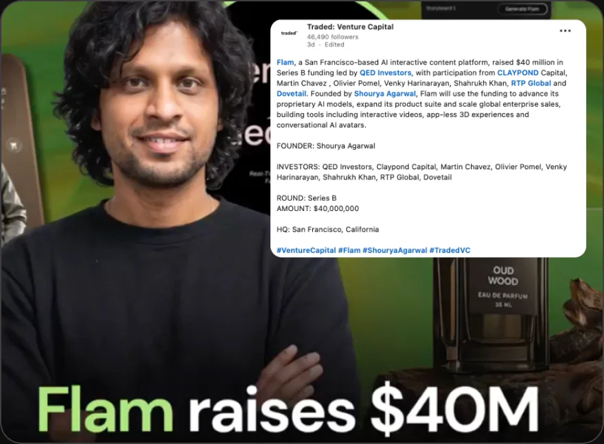 Press coverage: Flam raises $40M