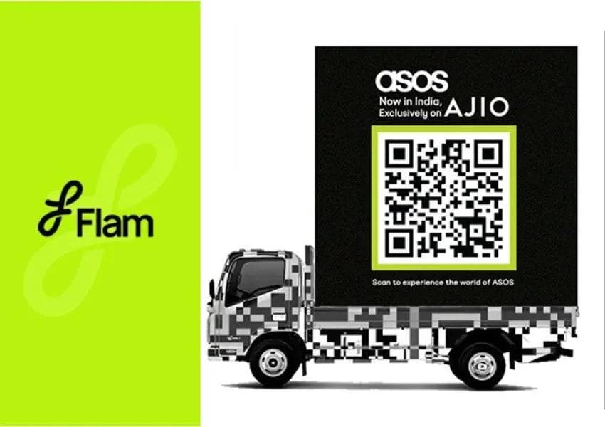 Flam Releases OOH Mixed Reality Ad With Ajio & Asos
