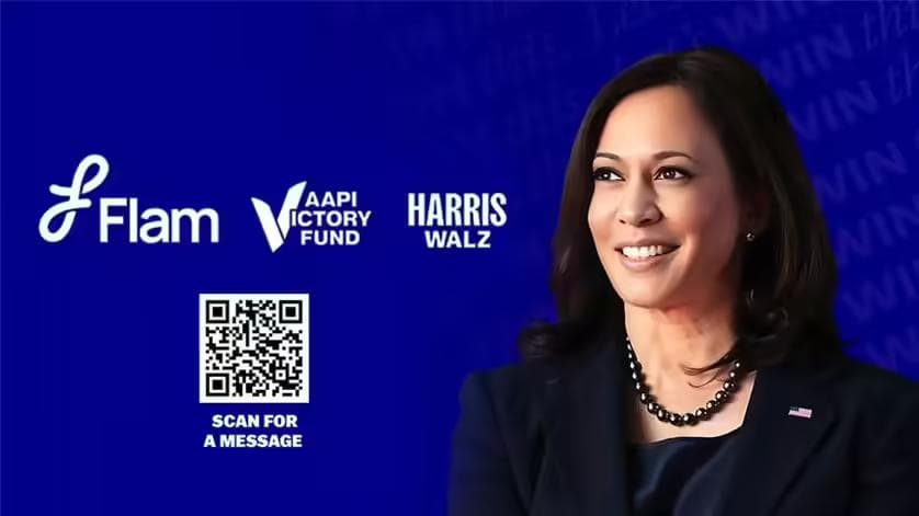 Flam powers Kamala Harris’ US presidential campaign in Mixed Reality
